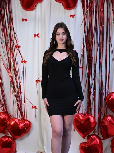 Fustan me detaje zemër