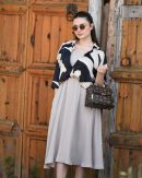 Fustan saten me detaje